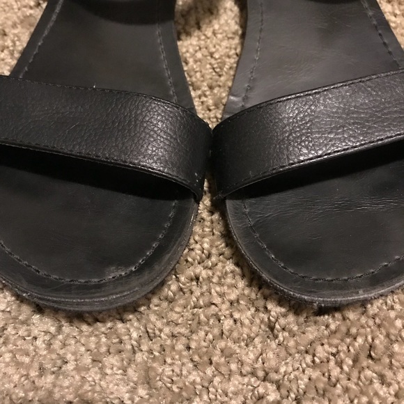 Shi by journeys black sandals size 7 - Picture 3 of 6